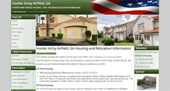 Desktop Screenshot of hunterarmyairfieldhousing.com
