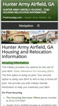 Mobile Screenshot of hunterarmyairfieldhousing.com